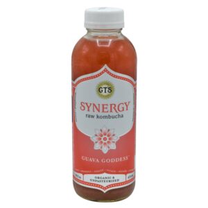 Synergy Guava Goddess Kombucha | Packaged