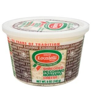 Shredded Pecorino Romano | Packaged