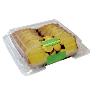 Sliced Lemon Cake Loaf | Packaged