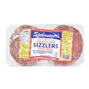 Premium Beef Sizzlers | Packaged