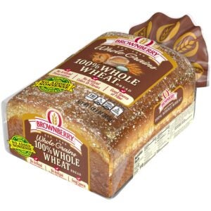 100% Whole Wheat Bread | Packaged