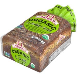 22 Grains & Seed Organic Bread | Packaged