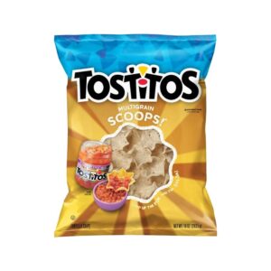 Family Size Multi Grain Scoops Tortilla Chips | Packaged