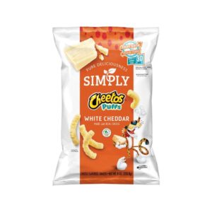 White Cheddar Flavored Puffs | Packaged