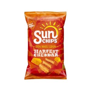 100% Whole Grain Harverst Cheddard Flavored Chips | Packaged