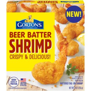 Beer Battered Shrimp | Packaged