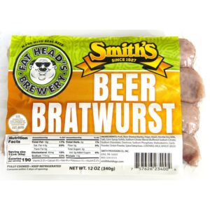 Smith's Beer Bratwurst 12oz | Packaged