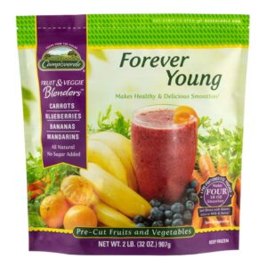 Forever Young Frozen Fruit & Veggie Blend | Packaged