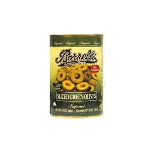 Sliced Green Olives | Packaged