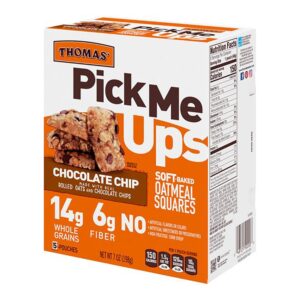 Chocolate Chip Oatmeal Squares | Packaged