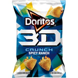 Spicy Ranch 3D Tortills Chips | Packaged