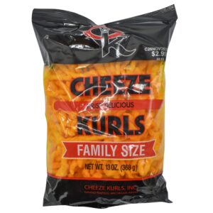 Family Size Cheese Flavored  Snacks | Packaged