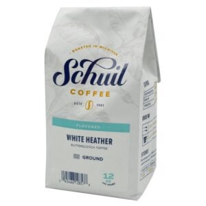 White Heather Ground Coffee | Packaged