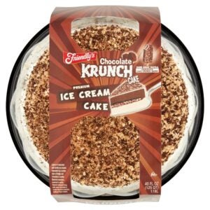 Friendly's Chocolate Krunch cake 40oz | Packaged