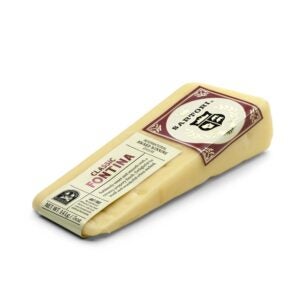 Classic Fontina Cheese Wedge | Packaged