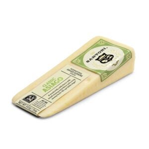 Classic Asiago Cheese Wedge | Packaged
