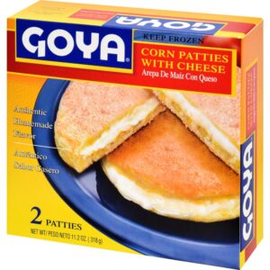 Corn Patties with Cheese | Packaged