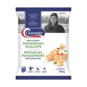 Wild Caught Patagonian Scallops | Packaged