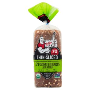 Whole Grains & Seeds Thin-Sliced Loaf | Packaged