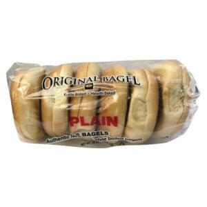Plain Bagels | Packaged