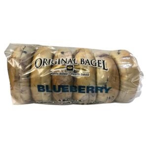 Blueberry Bagels | Packaged