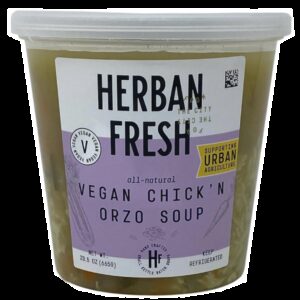 Vegan Chick'N Orzo Soup | Packaged