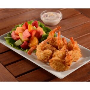 Breaded Coconut Round Shrimp | Styled