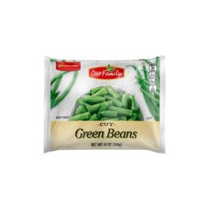 Our Family Cut Green Beans 12oz | Packaged