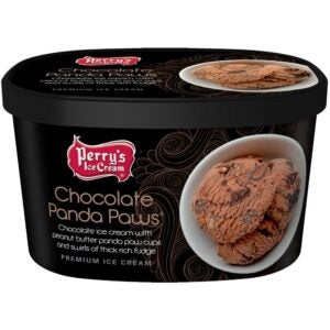 Chocolate Panda Paws Ice Cream | Packaged