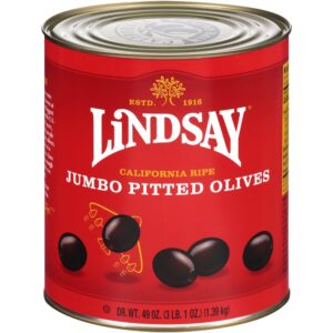 Jumbo Ripe Pitted Olives | Packaged