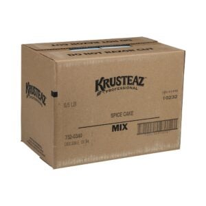 CAKE MIX SPICE 6-5# KRUSTEAZ PROFES | Corrugated Box