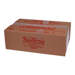 Individually Wrapped Affy Tapples | Corrugated Box