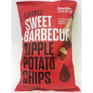 Sweet Barbecue Ripple Potato Chips | Packaged