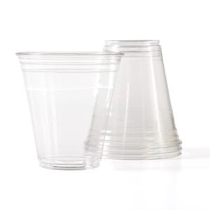 12 - 14 oz. Clear Plastic Cups | Raw Item