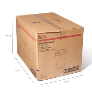 CUP PLAS CLD 20Z CLR 60CT GCHC | Corrugated Box