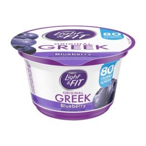 Non Fat Blueberry Greek Yogurt | Packaged