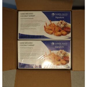 Butterfly Coconut Breaded Shrimp, 16/20 | Packaged