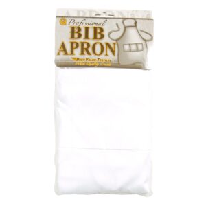 White Bib Apron | Packaged