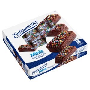 Entenmanns Mini's Sprinkled Brownies | Packaged
