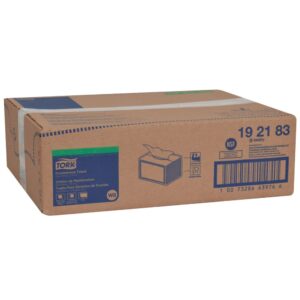 WIPER FS BLUE/WHT Z FOLD 80CT TORK | Corrugated Box