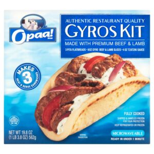 Beef/Lamb Gyro Kit | Packaged