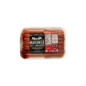 Sharifa Halal Makanek Beef & Lamb Sausag | Packaged