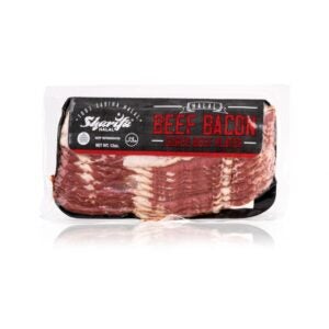 Sharifa Halal Beef Bacon 10oz | Packaged