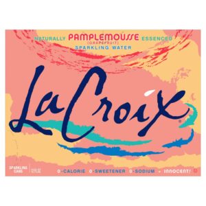 LaCroix Sparkling Grapefruit 12oz | Packaged