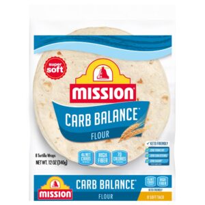 Mission Flour Tortillas Sft Low Carb 12oz | Packaged