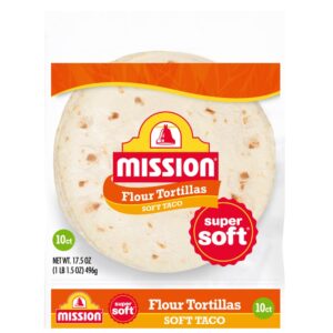 Tortillas Soft Taco Flour Tortillas 17.5oz | Packaged