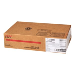 Laid-Out Bacon, 14-18 Slices per lb. | Corrugated Box