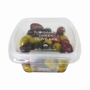 Organic Whole Greek Olive Mix | Packaged