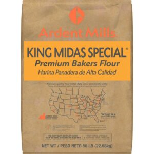 FLOUR PREM BAKERS 50# KING MIDAS | Packaged