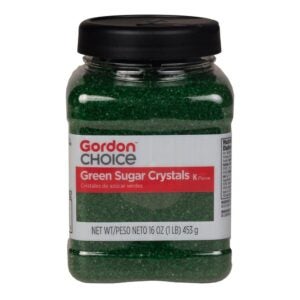 Green Sanding Sugar | Packaged